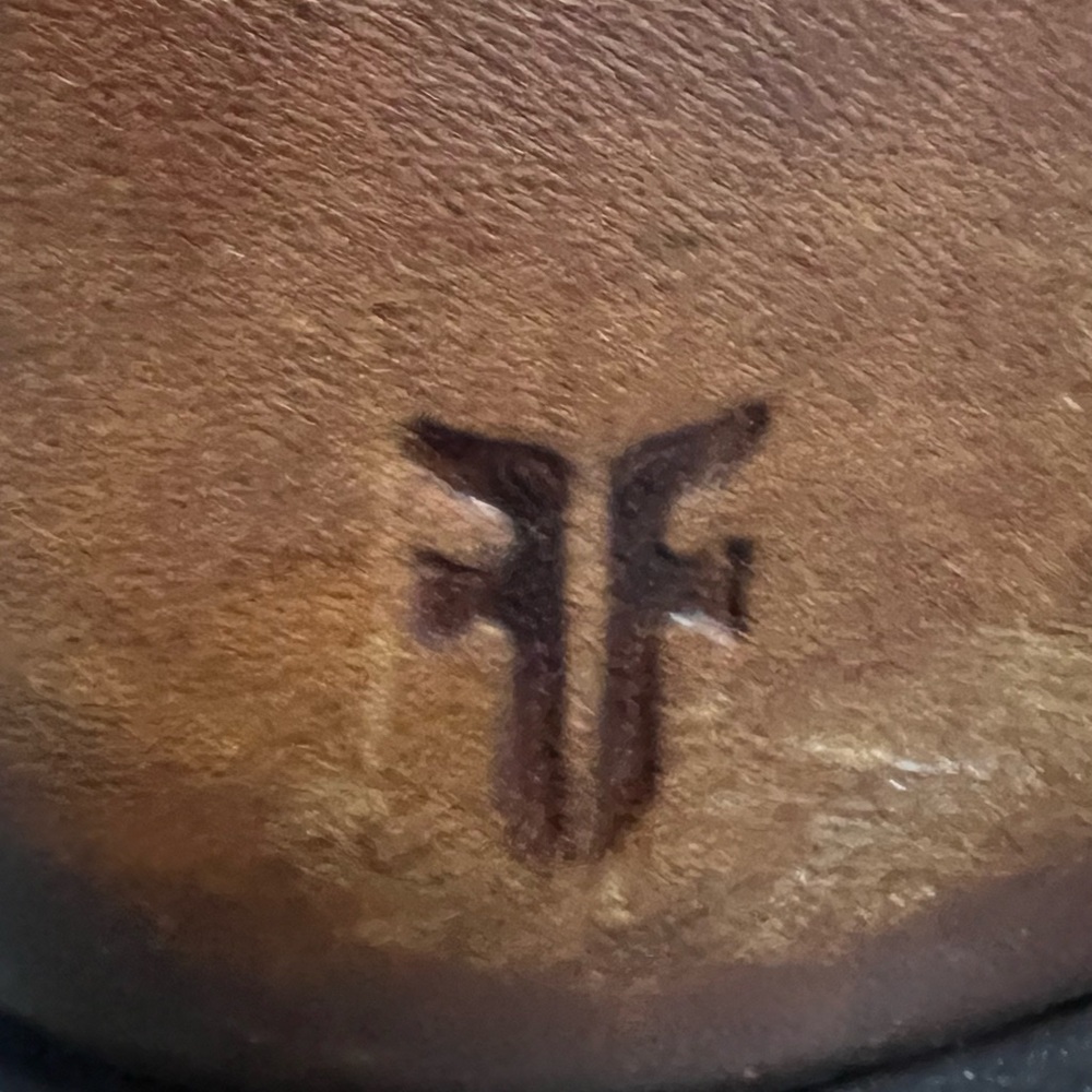 Frye Brown Leather Cowboy Boots - Picture 9 of 13